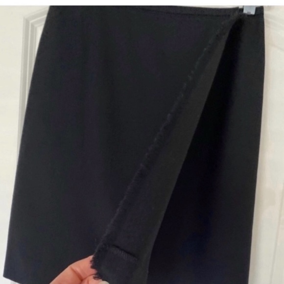 VTG J.Crew Collection Wool Fringe Mini Skirt - Picture 1 of 8